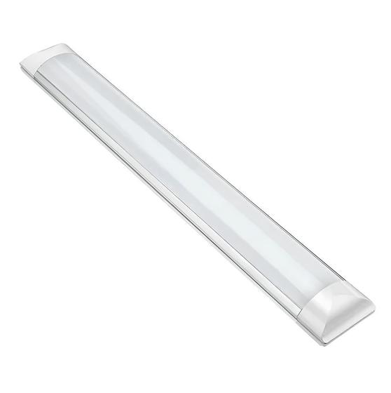 Imagem de Luminária Tubular LED Slim 18W LED Sobrepor Quadrado 6500K- Demi