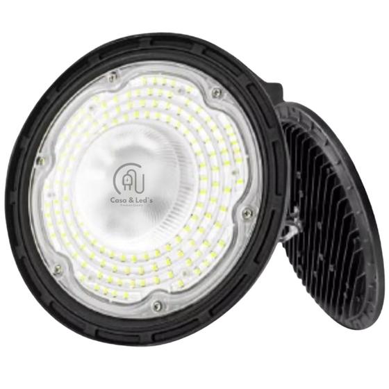 Imagem de Luminária Ufo 200w Led High Bay Luz 6500k Galpão Industrial