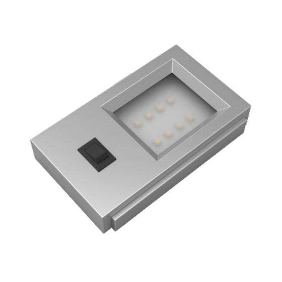 Imagem de Luminaria Unno Sobreposta LED Branco Quente 127V Nuze