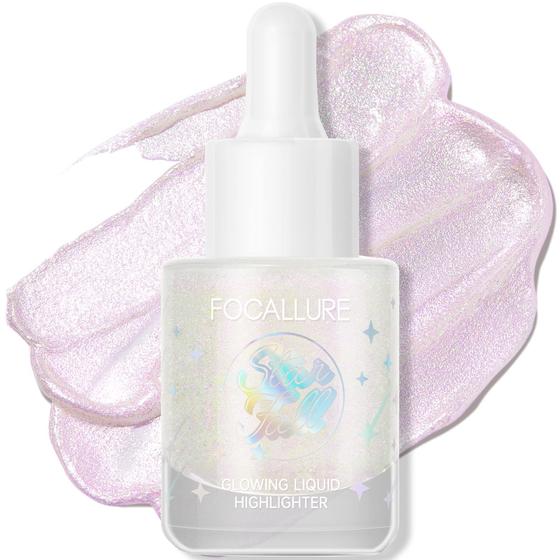 Imagem de Luminizador Corporal FOCALLURE Starfall Glowing Liquid - Efeito Iluminador