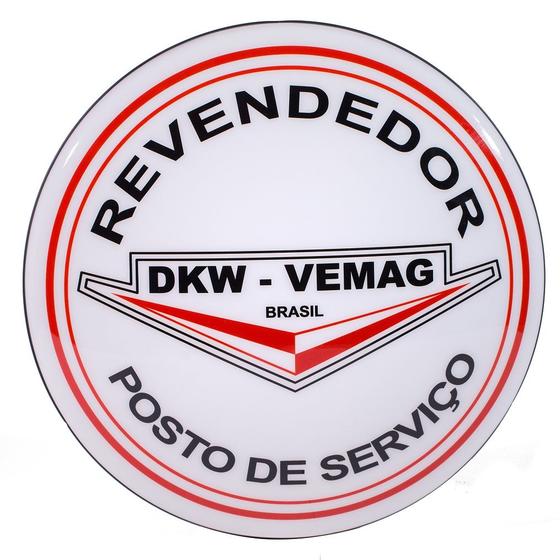 Imagem de Luminoso de Parede DKW Vemag Retrô Vintage Bar, Garagem, Churrasqueira, Espaço Gourmet