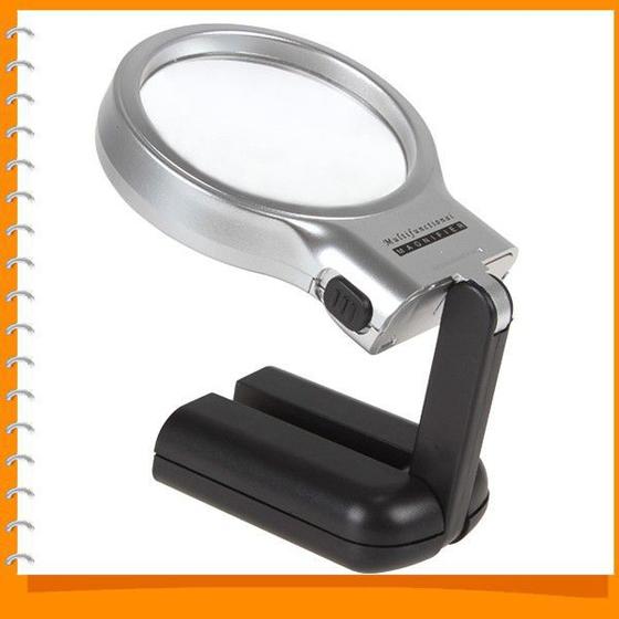 Imagem de Lupa 3 Em 1 Magnifier Com Led E Ângulo Ajustável