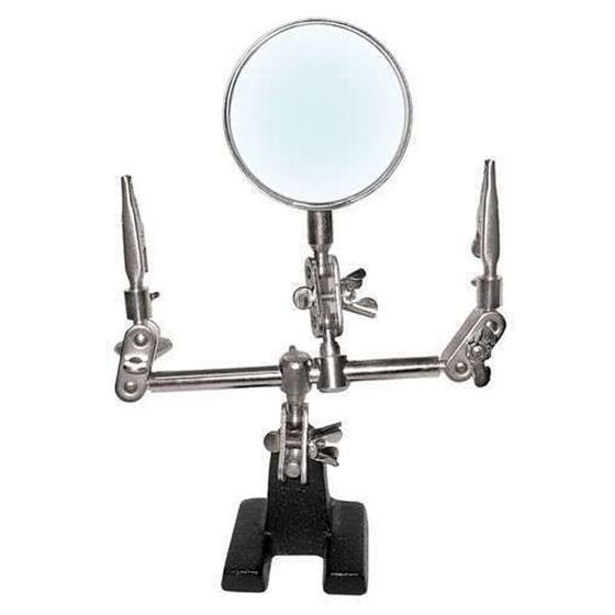 Imagem de Lupa Com Suporte E Pinca Hikari Hl-s10