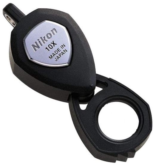 Imagem de Lupa Nikon 10x Jewelry Triplet Lupe Pocket Round