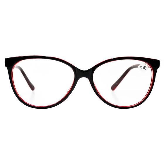 Imagem de Lupa para Leitura Maxx Vision Grau +1.00 Modelos e Cores Sortidas 1 Unidade
