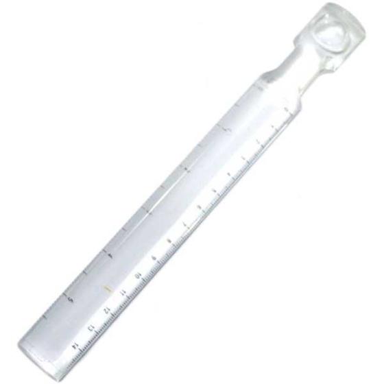 Imagem de Lupa Régua para Leitura 2x Escala de 15cm - Kit com 10  pcs 2005
