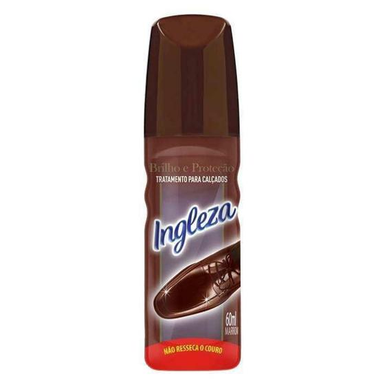 Imagem de Lustra calcado max liquido marron 60ml - Ingleza