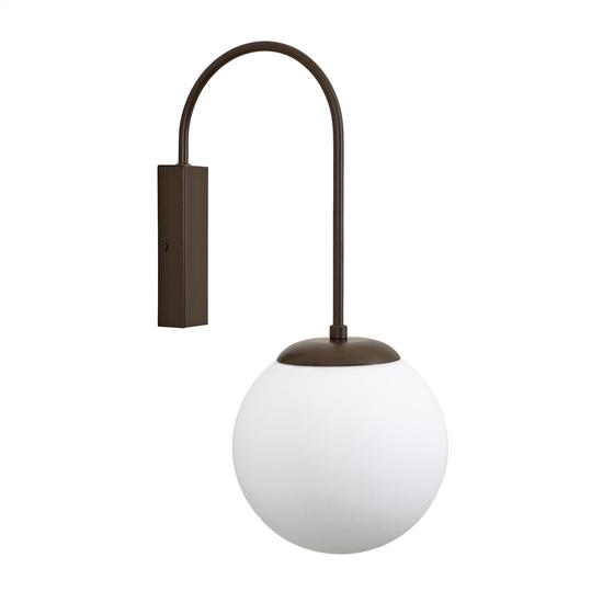 Imagem de Lustre Arandela Bola 15cm Globo Marrom 276