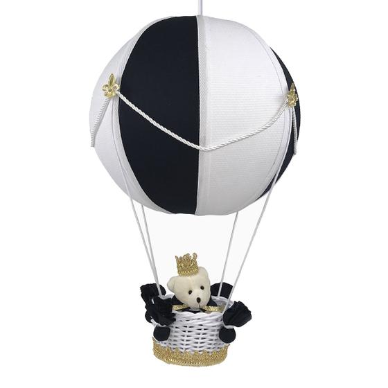 Imagem de Lustre Balão Bolinha Urso Príncipe Marinho Quarto Bebê Infantil Menino