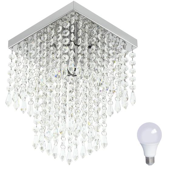Imagem de Lustre De Cristal Acrilico Marrycrilic com Lâmpada 6000K