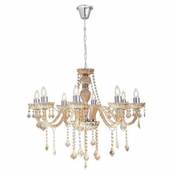 Lustre de Cristal Candelabro Maria Thereza Nice 8 Braços Startec Menor preço em Lustre de Cristal Candelabro Maria Thereza Nice 8 Braços Startec