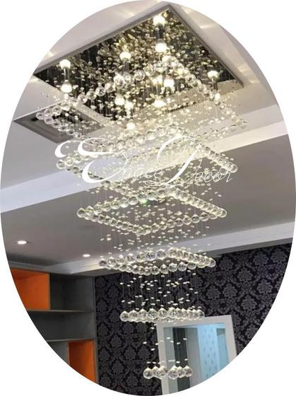 Boule De Cristal Lisse K9 Transparente Pour Lustre En Verre