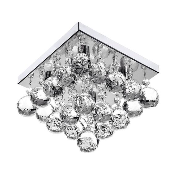 Lustre De Cristal Legitimo Classic Square 20x20 Belíssimo Menor preço em Lustre De Cristal Legitimo Classic Square 20x20 Belíssimo