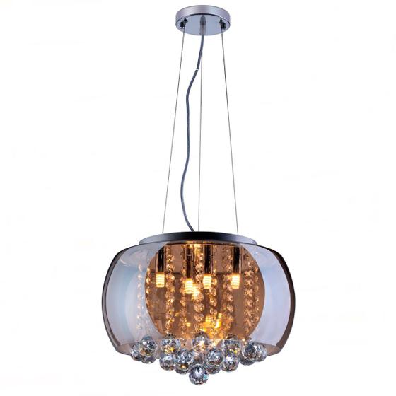 Imagem de Lustre De Cristal Para Sala, Quarto 40cm Attractive Ambar