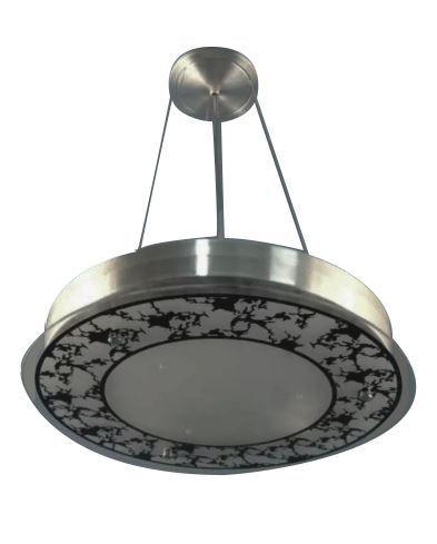 Lustre de Vidro - Pendente - Redondo 40 cm - Decorado - 1 Vidro Estilo:Textura Menor preço em Lustre de Vidro - Pendente - Redondo 40 cm - Decorado - 1 Vidro Estilo:Textura