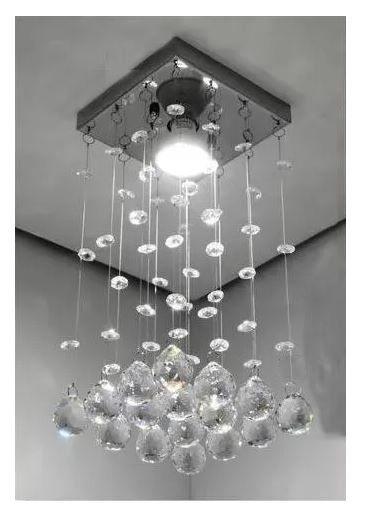 Imagem de Lustre em Cristal K9 Legítimo Para Todos Os Tipos De Teto, PVC, Drywall , Gesso