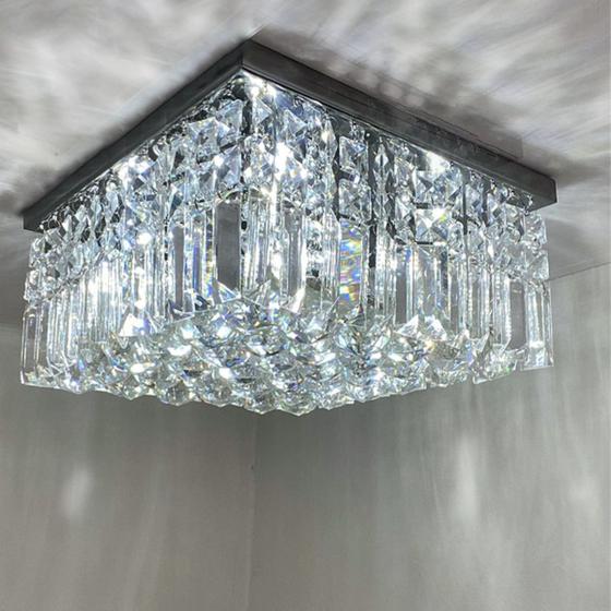 Imagem de Lustre Em Cristal Legítimo K9 Para Sala, Quarto E Escritório- Casa Cristalle