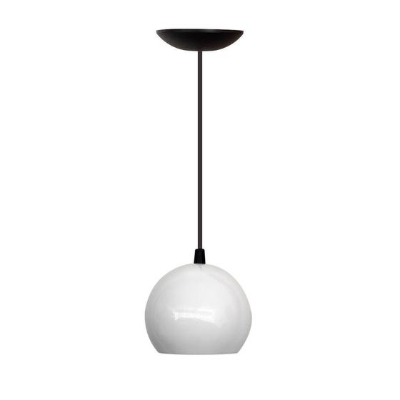 Imagem de Lustre Industrial Cozinha Ilha Vintage E-27 Bola Branco