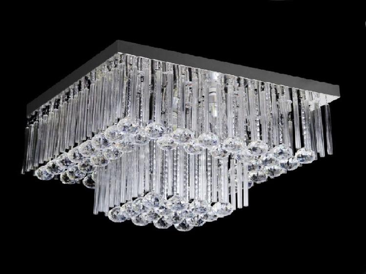 Imagem de Lustre Led Crystal transparente Diamante 1529/800  6K