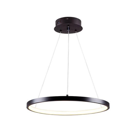 Imagem de Lustre Led Moderno Luxuoso 1 Anel Ring 40cm 18W 6500K