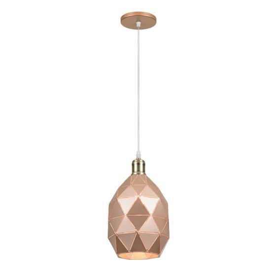 Imagem de Lustre Luminária Pendente Abacaxi Cobre 20cm E27 - Elgin