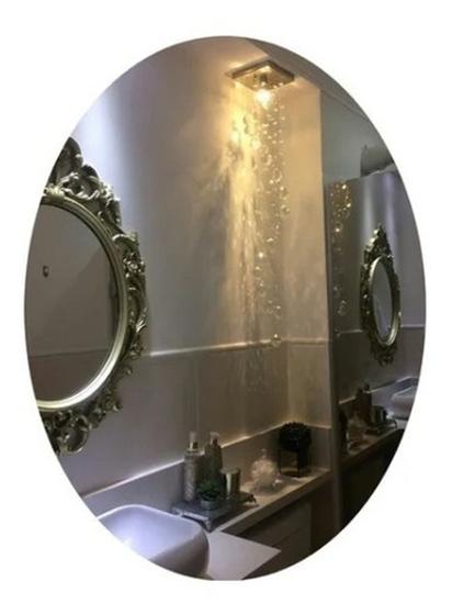 Imagem de Lustre Para Lavabo Espiral Base Quadrada Por Até 1,20m