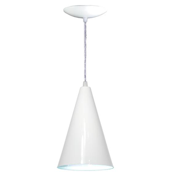 Imagem de Lustre Pendente Balcão Cozinha Americana - Branco