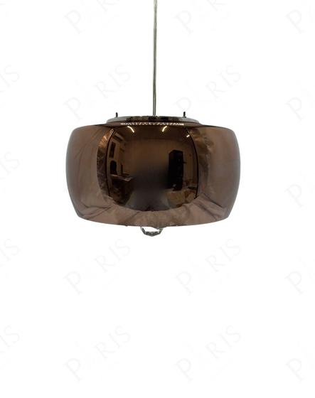 Imagem de Lustre Pendente Cobre com Cristais 28cm 3E14