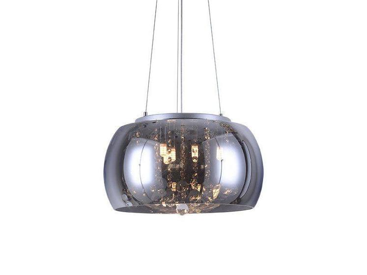 Imagem de Lustre Pendente Coliseu 400 Cromado E27 Bivolt Taschibra