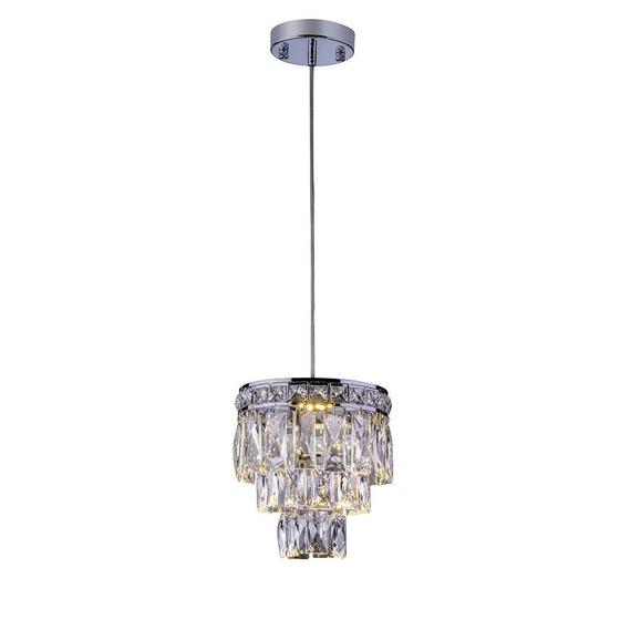 Imagem de Lustre Pendente Cristal Legítimo Mini Florença G9 Startec