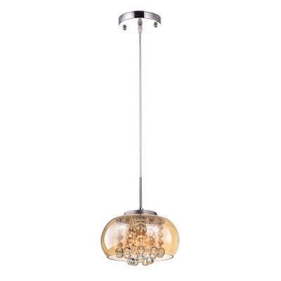 Lustre Pendente Cristal Vidro Ambar Soho Pd007am 22cm Bella Menor preço em Lustre Pendente Cristal Vidro Ambar Soho Pd007am 22cm Bella