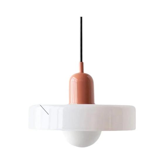 Imagem de Lustre Pendente de Vidro - Estilo Nórdico Retrô com Lâmpada LED E27