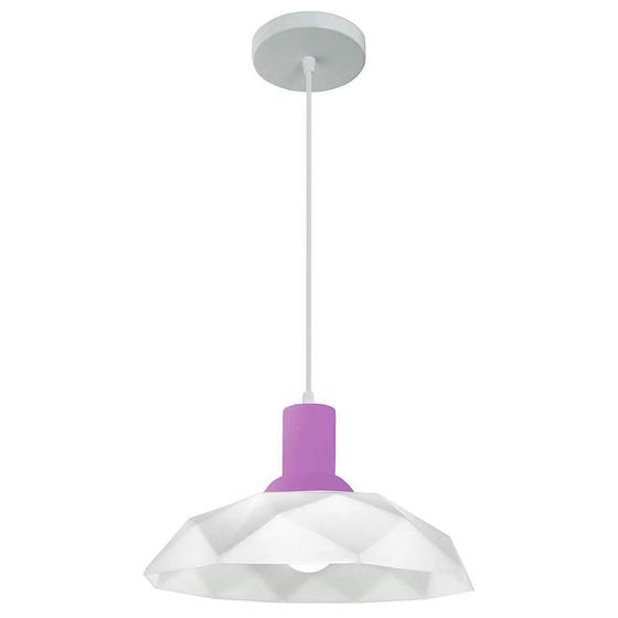 Imagem de Lustre Pendente Ideal Para Quarto Sala Cozinha Balcão Praia Não Enferruja Sides M3 Bivolt