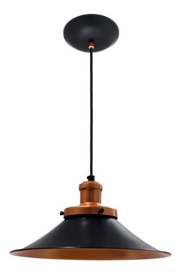 Lustre Pendente Industrial Vintage Retro Menor preço em Lustre Pendente Industrial Vintage Retro