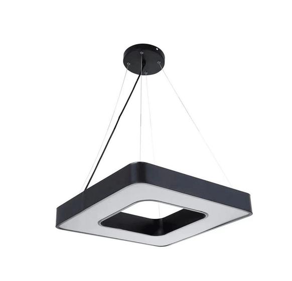 Imagem de Lustre Pendente LED 32W Aludra 40cm Preto 3000K Bivolt