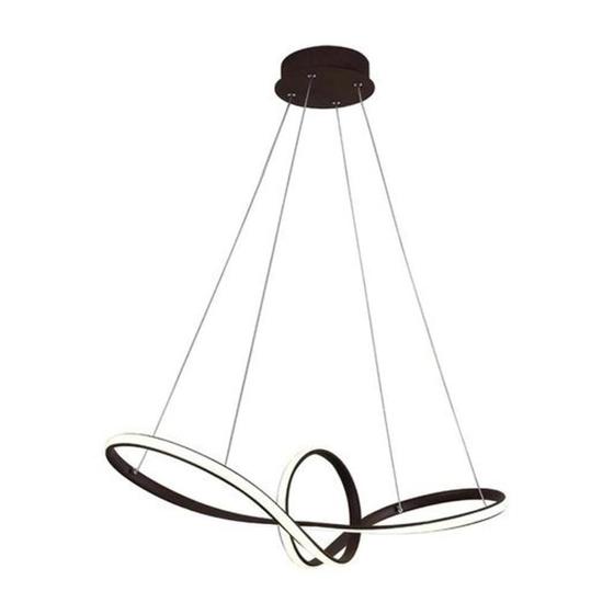 Lustre Pendente Led 45w Design Moderno Café Luz 3em1 Lp-03 - NITROLUX Menor preço em Lustre Pendente Led 45w Design Moderno Café Luz 3em1 Lp-03 - NITROLUX
