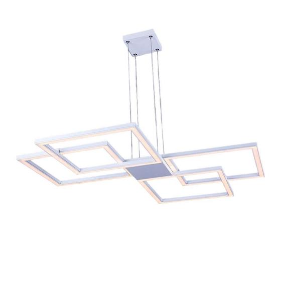 Imagem de Lustre Pendente LED 96W Design Moderno Quarto Sala Bivolt