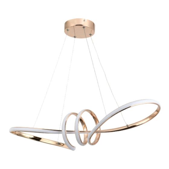 Lustre Pendente Led Infinito Moderno Bivolt 4000k Luminária - Lunar LP-017 Menor preço em Lustre Pendente Led Infinito Moderno Bivolt 4000k Luminária - Lunar LP-017
