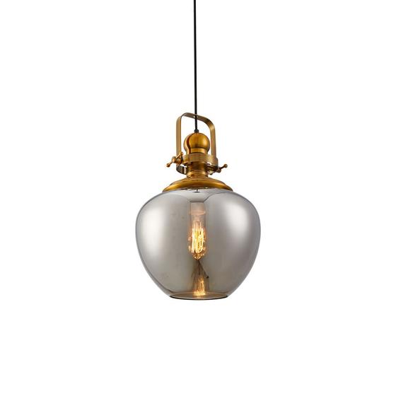 Imagem de Lustre Pendente Nordecor Tion Ape 2586 Fumê E27 Bivolt