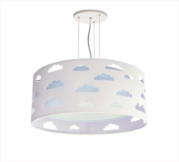 Imagem de Lustre Pendente Nuvens Duplo Com Recortes 30x16
