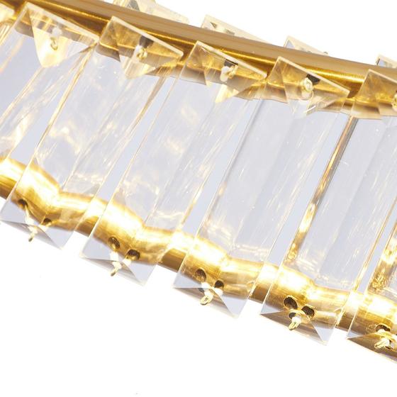 Imagem de Lustre Pendente Skylight Domino 4016 Dourado Led Bivolt