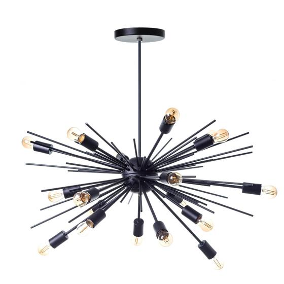 Imagem de Lustre Pendente Sputnik Luxo P/ 18 Lampadas sala mesa jantar