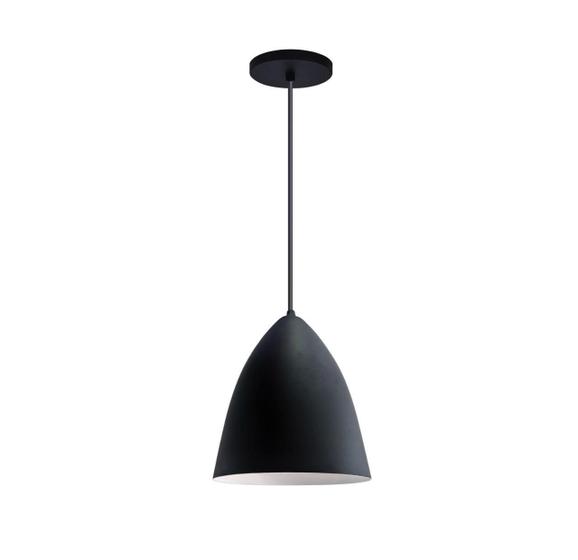 Imagem de Lustre Pendente Vegas Preto Com Branco R.R.J.V
