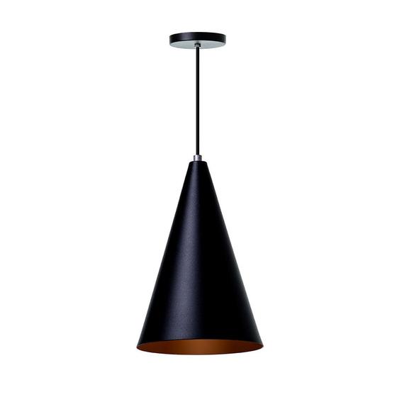 Imagem de Lustre Pendentes Interno Cone M Alumínio Decorações