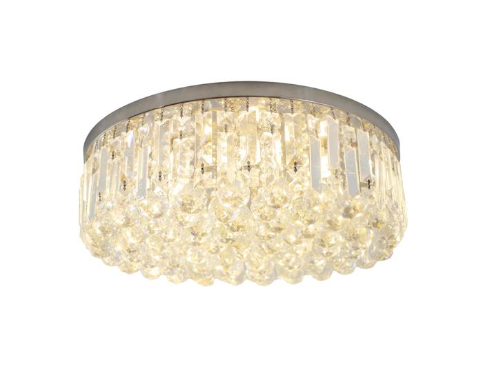 Imagem de Lustre Plafon Cristal Egípcio Importado 50cm Redondo 609/50