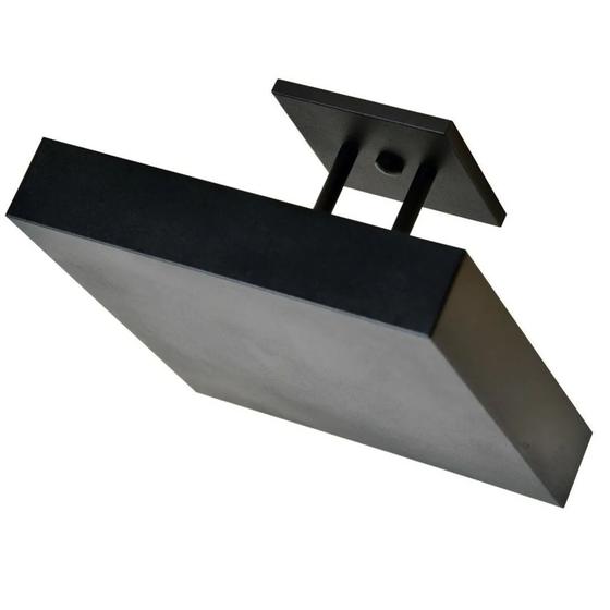 Imagem de Lustre Plafon Luz Indireta Sobrepor 50x50 Preto