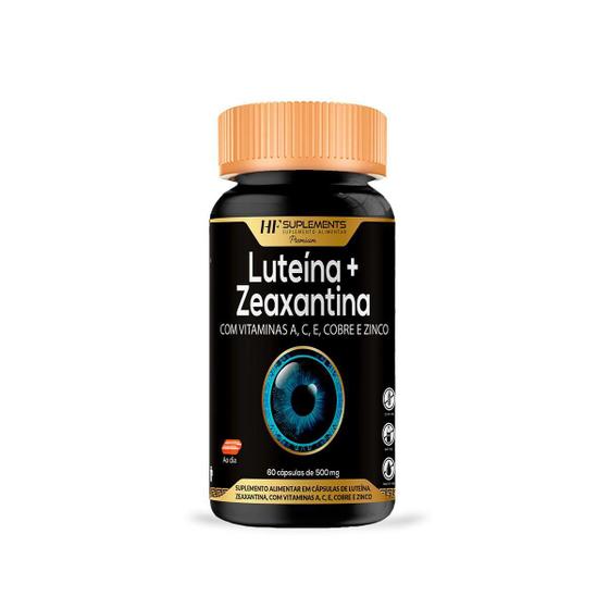 Imagem de Luteina 20Mg + Zeaxantina 3Mg Vitamina A C E Cobre Selenio