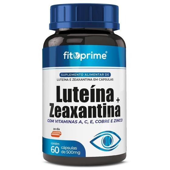 Imagem de Luteína 20Mg + Zeaxantina 3Mg Vitaminas A C E Zinco 60Cps