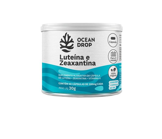 Imagem de Luteína e Zeaxantina 60 Cápsulas - Ocean Drop