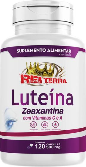 Imagem de Luteína e Zeaxantina com Vitaminas C e A 500mg 120cps